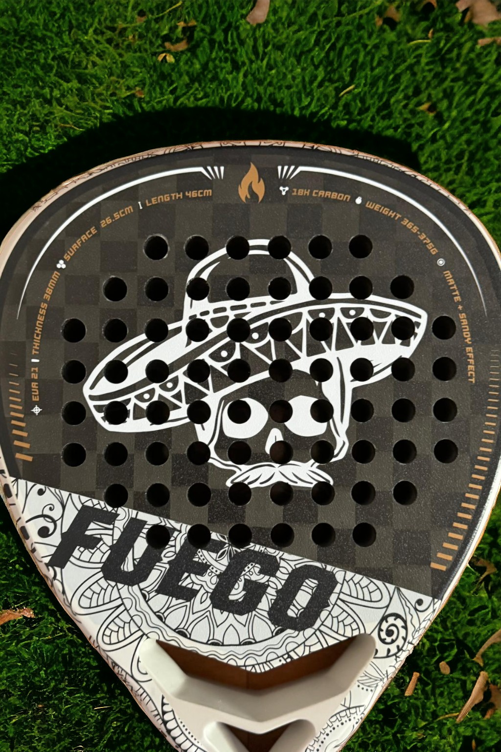 RicoPadel Fuego 18K Carbon padel racquet