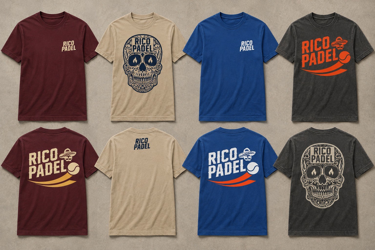 RicoPadel Calle heavyweight cotton T-shirts